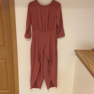 Dusty Rose Jumpsuit